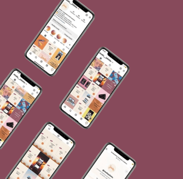 Image d'Iphone présentant le service Community Management + sponsorisation