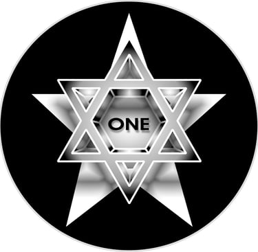 I Am One Tarot School The Logo “This system moves between structure and experience — always returning to one center.”