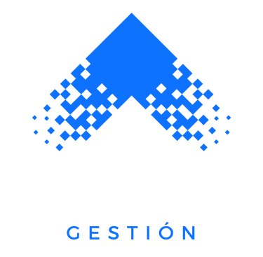 a logo for a company called lares gestion