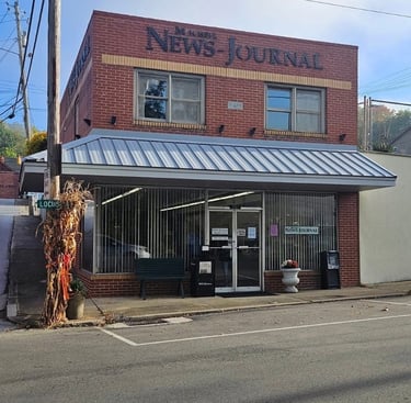 Mars Hill News-Journal storefront in Mars Hill NC served by Jack's Locksmith