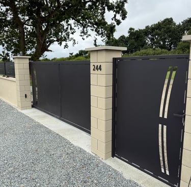 Portails et portillon