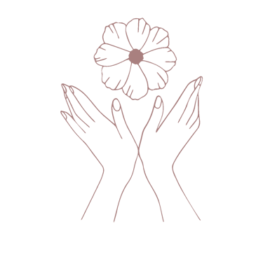 mains fleurs