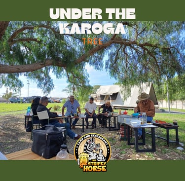 Book now for your next BBQ or Karoga!