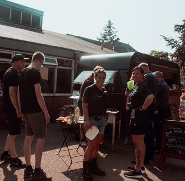 peppie & koffie foodtruck groningen catering brandweer leek