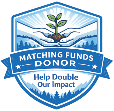 Matching funds donor badge