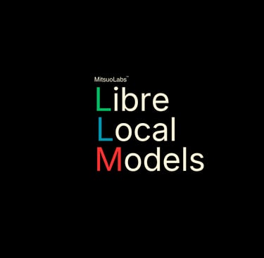 The MitsuoLabs Libre Local Models Logo. Verify It's Page.