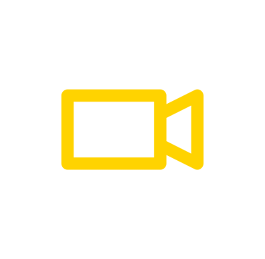 icono de cámara de vídeo transparente