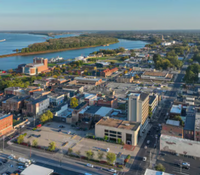 Aerial of Paducah KY