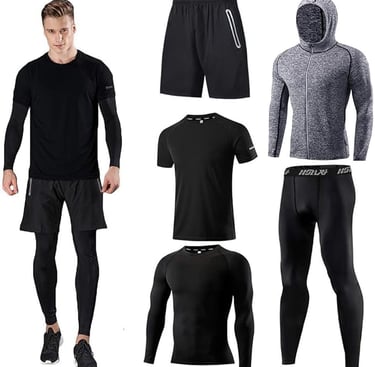 Holure Men's Sports Running Set