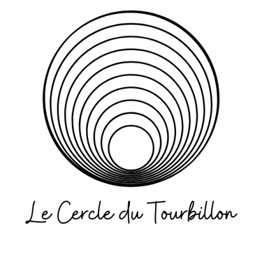 Logo Le Cercle du Tourbillon spirale noire