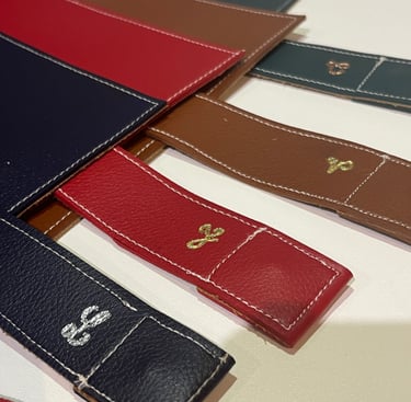 personnalisation pochettes cable vegan