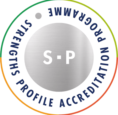 Strengths Profile accreditation bade | Karen Felton Strengths coach