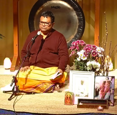 Swami Probuddhananda on Love Manifest Tour