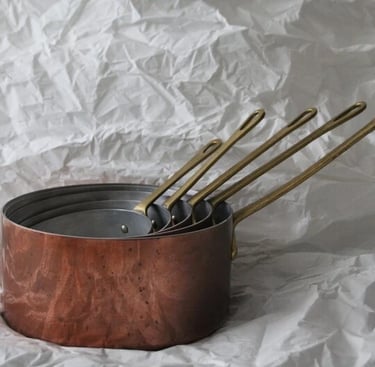 French pans copper