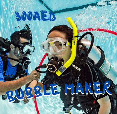 bubble maker for kids with sandy beach dive academy