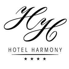 Logo de l’Hôtel Harmony, établissement haut de gamme situé à Gand, partenaire de Zynel Rénovation po