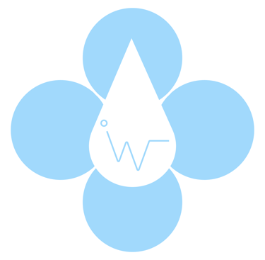 logo woman making an iv drip