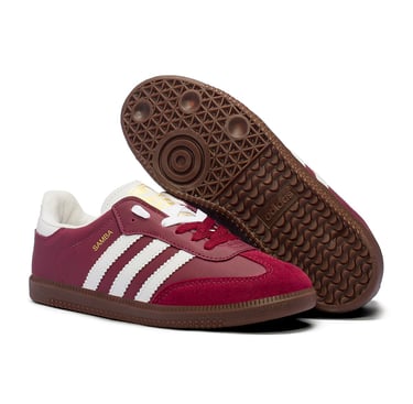 Adidas Samba Burgundy White Gum