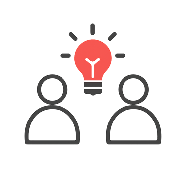 a red light bulb bulb with a light bulb on it icf coaching techsetgo