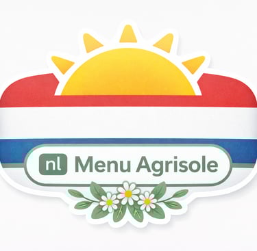 icona menu bandiera olanda