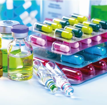 Steel drums for pharmaceutical industry – safe storage transport containers by Pakistan drums