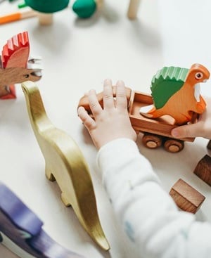 Child playing and ADHD