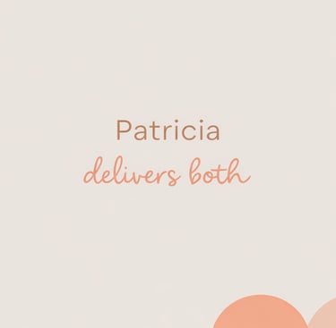 Statement- Patricia Delivers Both