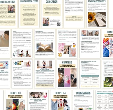 a poster of a magazine article about the ebook: reversing PCOS and improving fertility