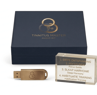 de tinnitus audiobundel met deep sleep audio voor beter slapen bij tinnitus