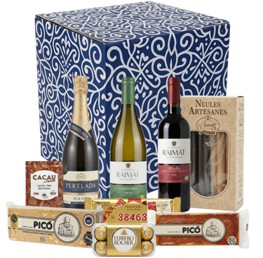 a wine tasting box with a variety of wines