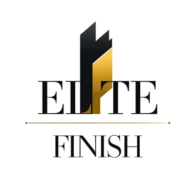 a logo for the elite finish finish finish finish finish finish finish finish finish finish finish