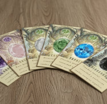 Cursos y Talleres. Gemas, Numerología, Oráculo