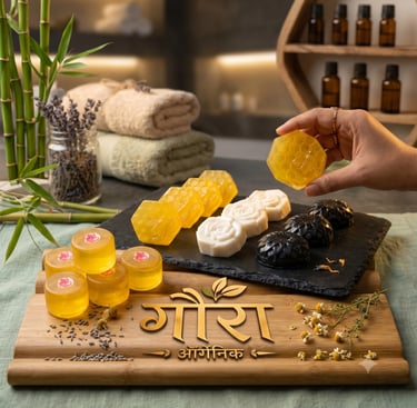 organic panchgavya cow milk charcoal honey lemon soaps
