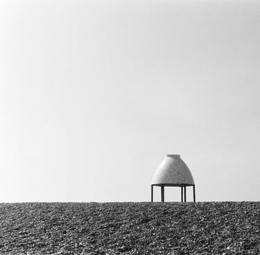 "Folkestone Seaside No. 2" Analogue fine art photograph shot on Ilford HP5 film. UK. 