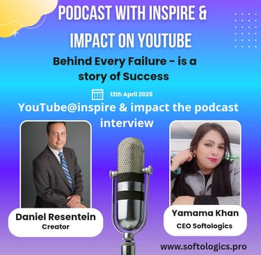 Yamama Ceof of Softologics appeared on a podcast on youtube
