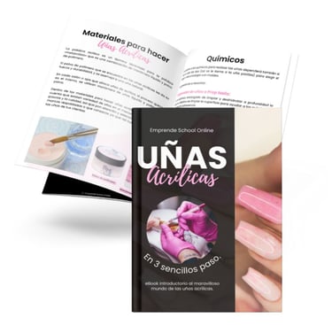 Aprende hacer uñas acrílicas paso a paso eBook GRATIS