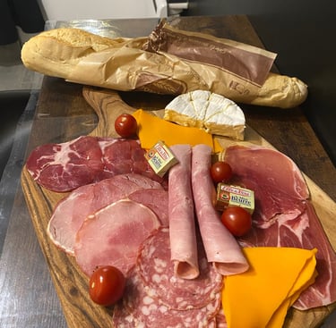 planche charcuterie fromage pour 2 à 25 euros