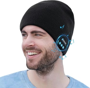 COTOP Gorro Bluetooth de Invierno, Gorro de Música