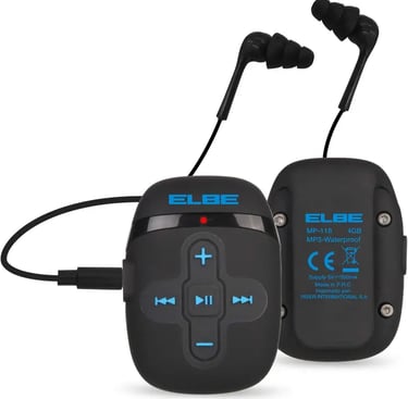 Elbe Reproductor MP3 de 4GB Resistente al Agua
