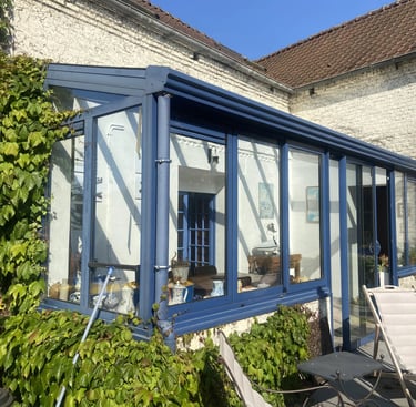 verandas lavée par un spécialiste du nettoyage de vitres