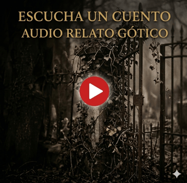 Portada del audio cuento 'Amor y Hambre' de Óscar Ocaña Parrón, relato de la antología 'Cuentos de lo Bello y de lo Oscuro'