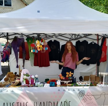 Faustė bagdonitė, Faustus rankdarbiai / handmade įkūrėja -  interviu delfi.lt