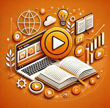 Educational video content with learning resources and digital study materials.