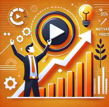 Motivational video content inspiring success and personal growth.