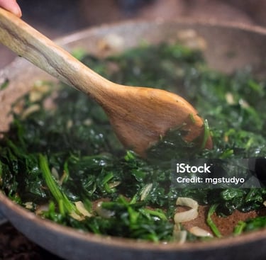 spinach and garlic saute