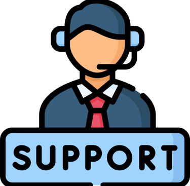 Customer care representative icon