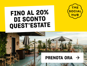 Piscina panoramica su terrazza in un hotel The Social Hub, con promozione estiva fino al 20% di scon