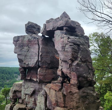 a rock formation