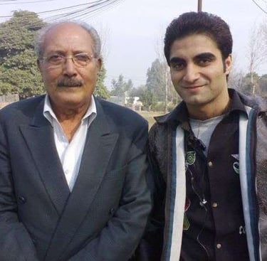Naghman Saleem with Director Hussan Askari