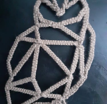 macramé décoration règne animal Pause Ô Logis Mayenne Coêvrons Nature